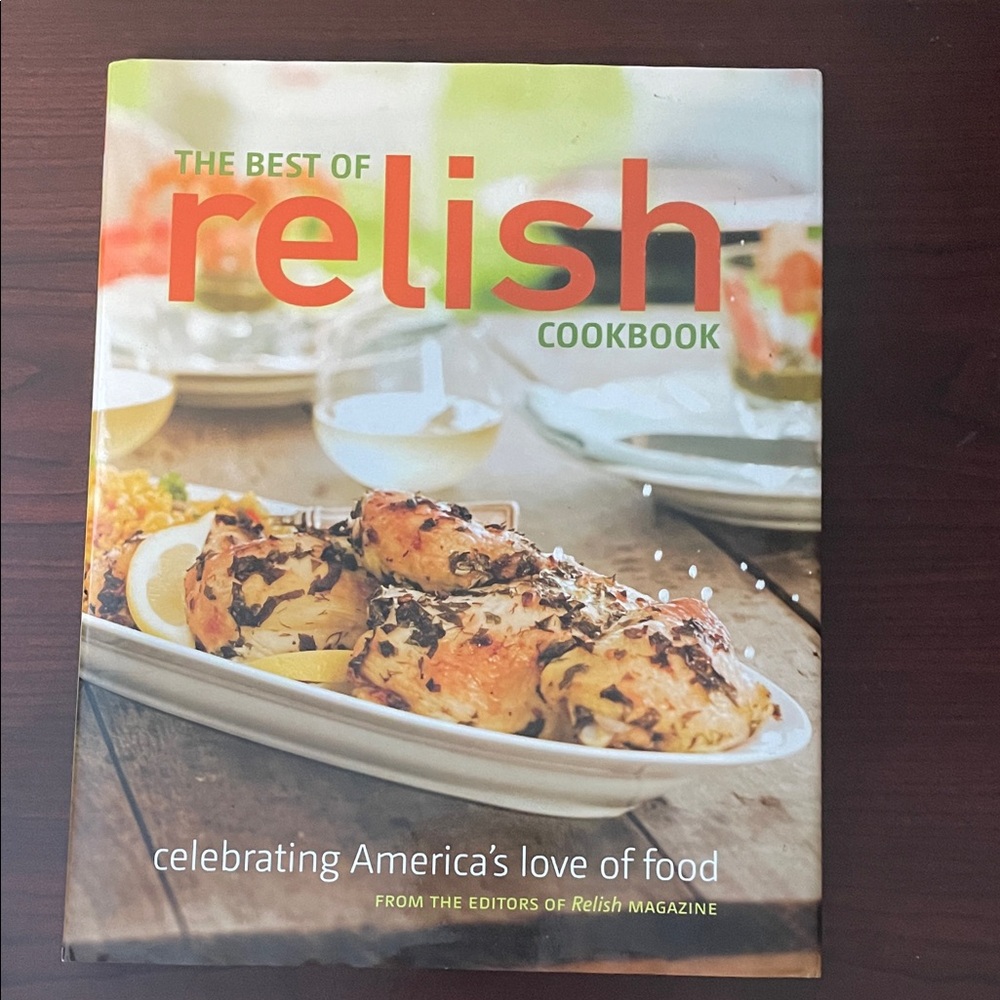 The Best of Cookbook - Vibrant Orange Cover